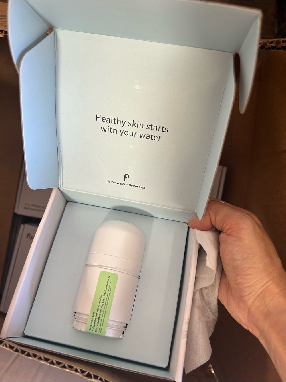 Filter baby water filter Cartridge – White (Single Cartridge)